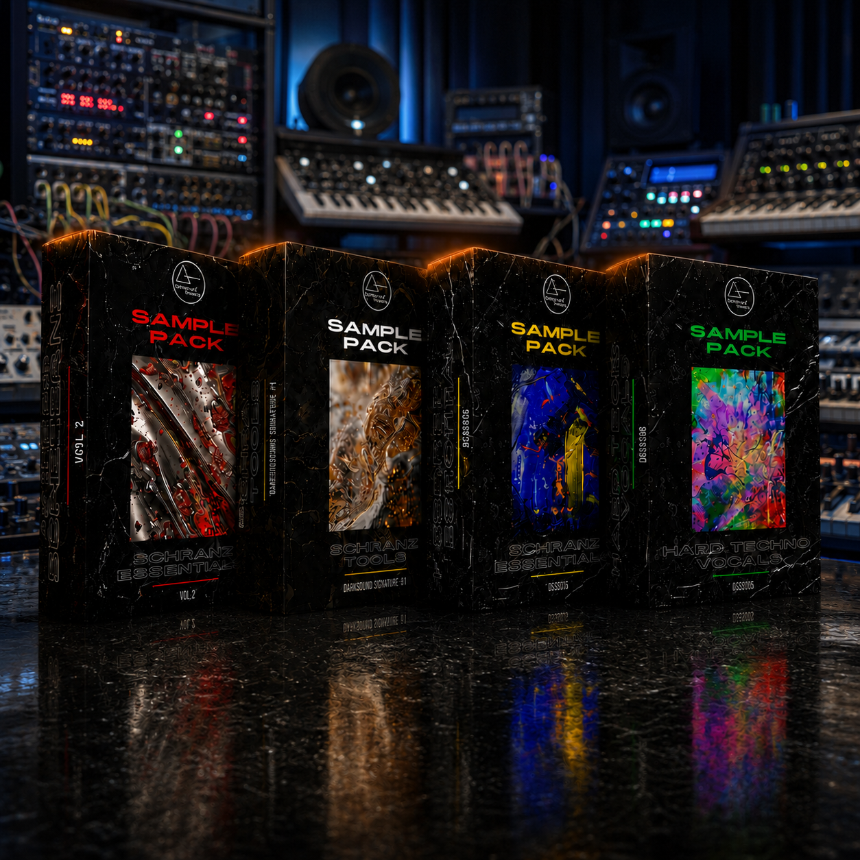 Schranz Pressure Kit Bundle 4 Packs Samples - Darkground Records