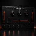 THERMITE mix enhancer plugin by Darkground Records - main interface with POWER, PUNCH and SHINE controls