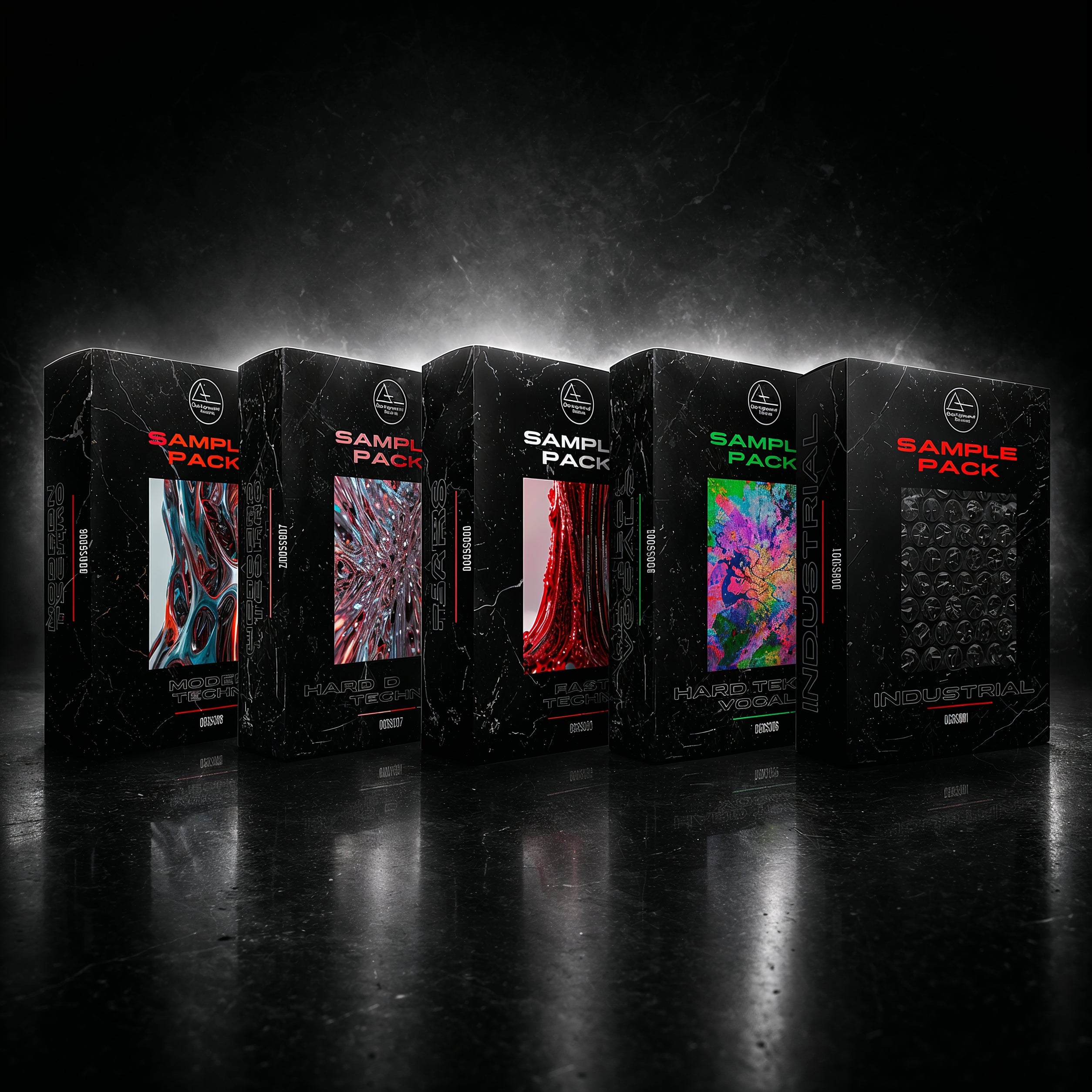 Total Techno Arsenal Bundle 5 Packs 1400 Samples - Darkground Records