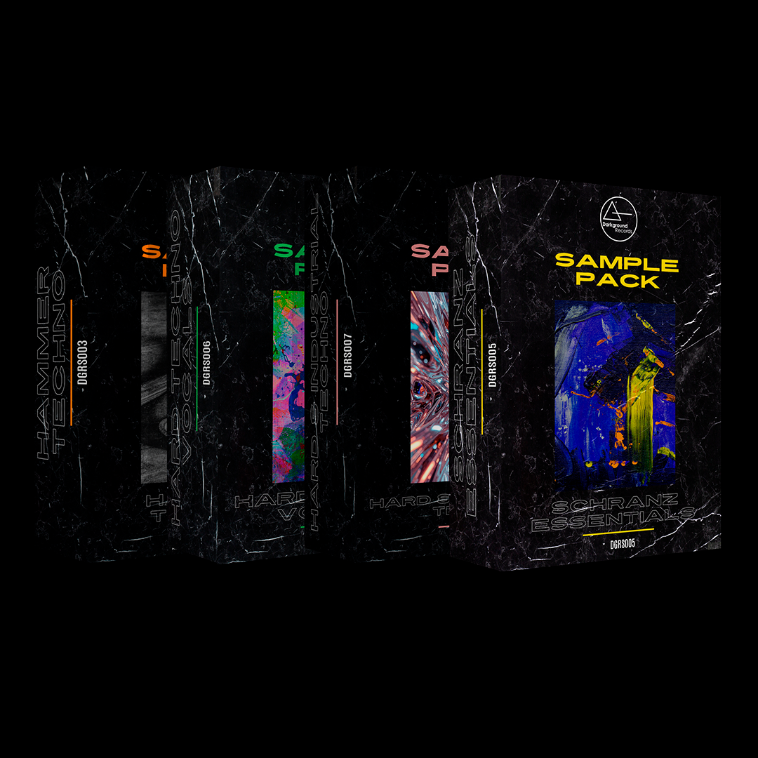Ultimate Hard Techno Bundle – 4 Packs, 1000+ Samples