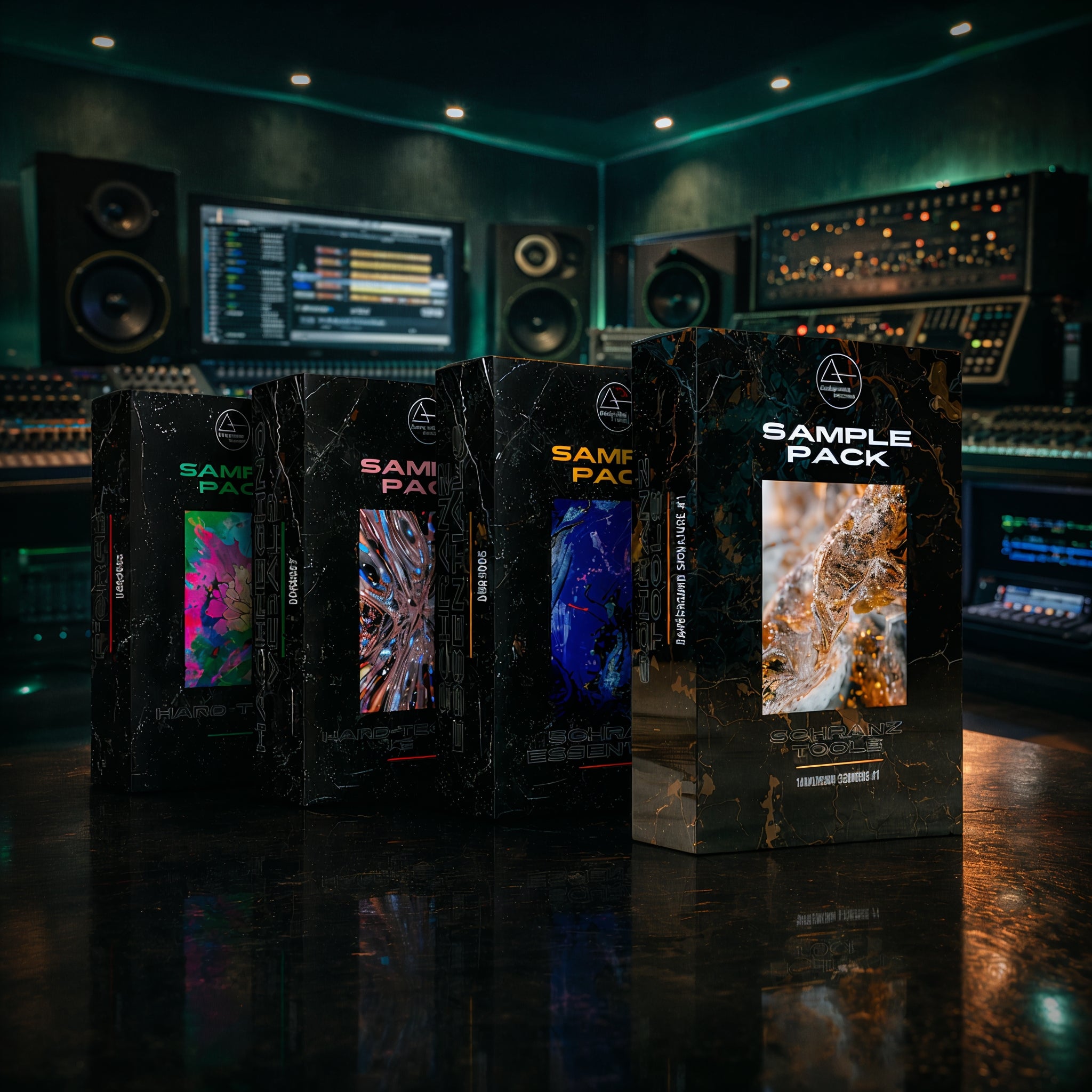Schranz Industrial Weapon Bundle 4 Packs - Darkground Records