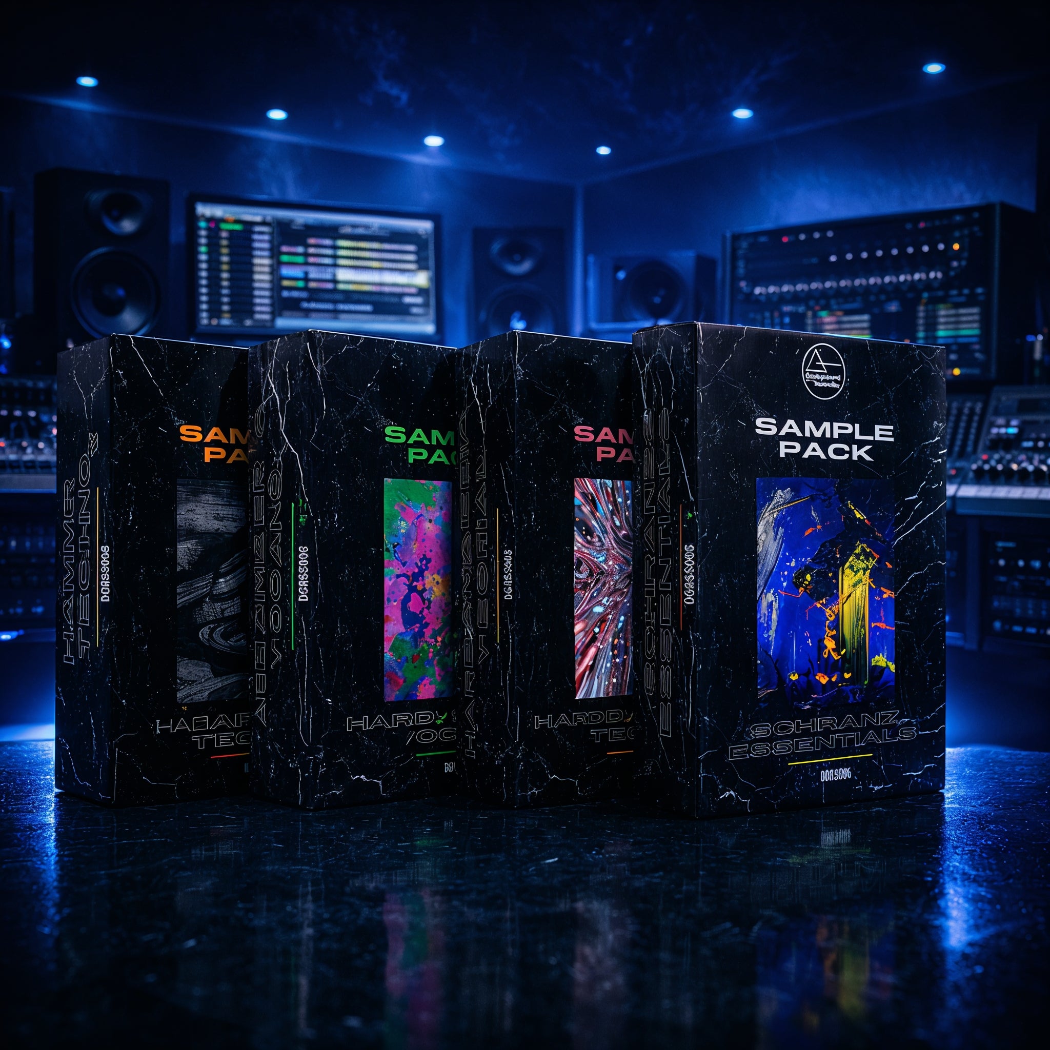 Ultimate Hard Techno Bundle – 4 Packs, 1000+ Samples
