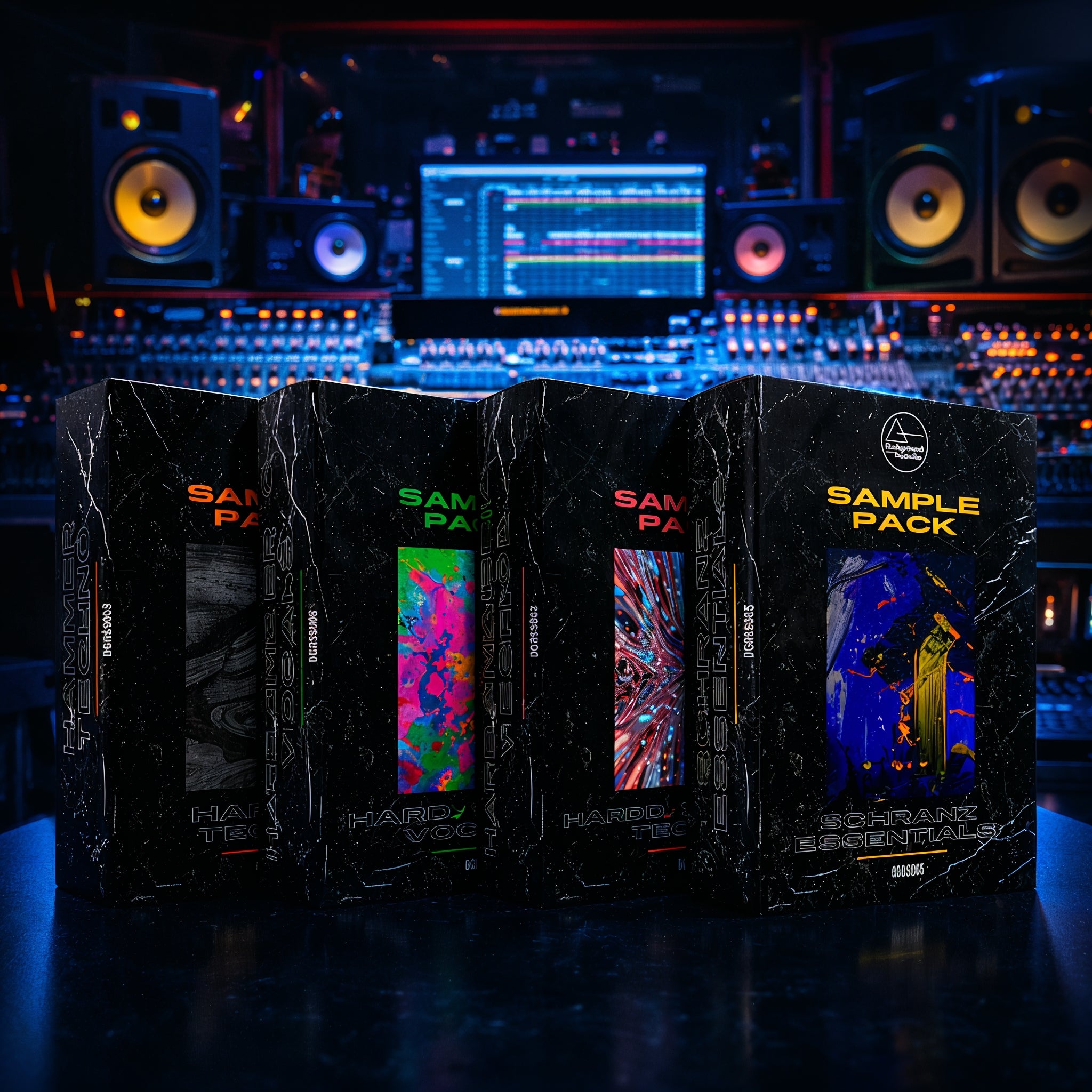 Ultimate Hard Techno Bundle – 4 Packs, 1000+ Samples